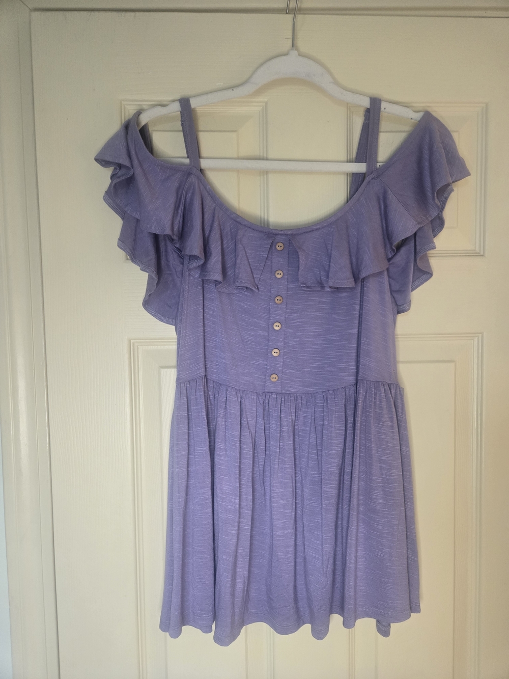 Torrid Off-Shoulder Ruffle Babydoll